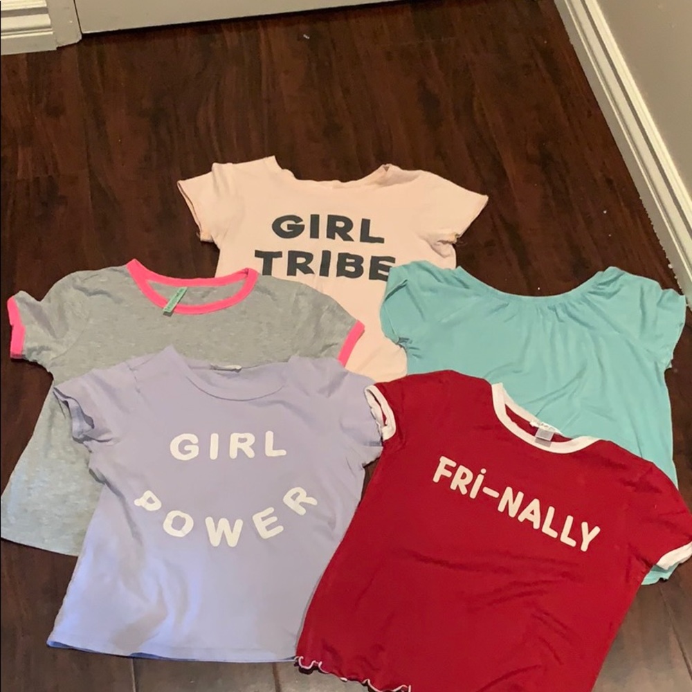 5 Girl tees